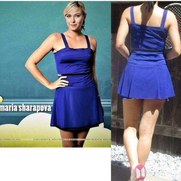 sharapova tennis dress
